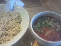 「メキシカントマトつけ麺　大盛り」@麺や のかぜの写真