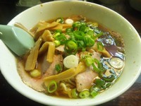 「中華そば６００円」@名物ラーメン一力の写真