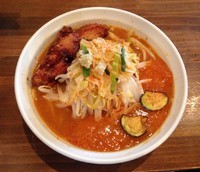 「あんかけ拉麺 780円＋プチ唐 150円」@旨辛ラーメン 表裏の写真