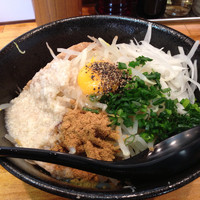 「まぜそば醤油【650円】」@麺屋 かまたの写真