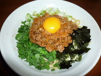 「台湾まぜそば(680円)」@北海味噌ラーメン夢の途中の写真