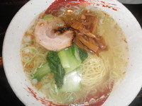 「塩らーめん　「600円」」@らーめん 中々の写真