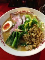 「鶏白湯の節そば(期間限定)」@麺屋 こうじの写真