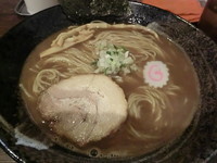 「濃厚焼き干し醤油らーめん（800円）」@麺バカ息子の写真