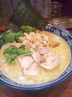 「【限定】濃厚鶏そば（大盛）」@中華そば 旋の写真