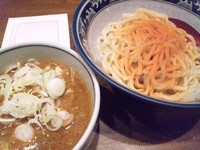 「【GW限定？】辛辛つけ麺（並）￥880・納豆」@ラーメンアキラの写真