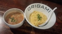 「限定　鶏の濃厚つけ麺800円」@麺屋 ORIGAMIの写真