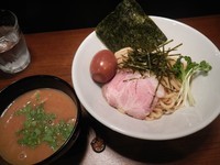 「味玉濃厚鶏つけ麺」@自家製麺 麺処 東行の写真