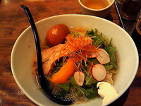 「初夏の冷やし あさり醤らーめん(大盛無料)　￥850」@ラーメン専門店 浜寅 東戸塚店の写真