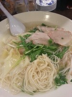 「ワンタンメン630円」@揚子江ラーメン 総本店の写真