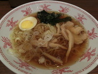 「中華そば(390円)」@いろり庵きらく グランデュオ蒲田店の写真