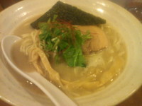 「とりそば（塩）」@鳥そば 真屋の写真