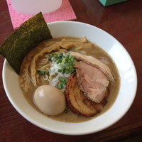 「限定 特濃いか白湯750円」@麺屋 むじゃきの写真