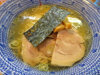 「塩らーめん・細麺」@麺処みどり 赤堀店の写真