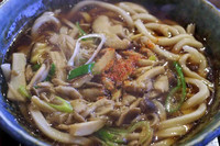 「きのこ汁うどん」@田舎うどん 伊佐沼庵の写真