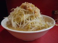 「ラーメン麺少な目(ニンニク・アブラ)650円」@ラーメン二郎 ひばりヶ丘駅前店の写真