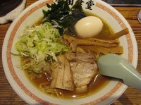 「味玉そば（７５０円）」@松戸中華そば 富田食堂の写真