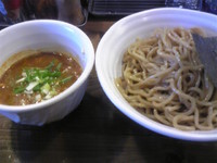 「ベジポタ辛つけ麺（辛さ1）+大盛り無料」@ベジポタつけ麺 えん寺の写真