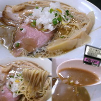 「濃厚そば（サバ煮干し） 750円」@麺処 晴の写真