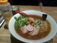 「中華そば大盛り（７５０円）」@つけ麺屋 銀四郎の写真