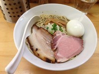 「特濃煮干そば（白）（特選煮干しVer.） 760円」@煮干中華ソバ イチカワの写真