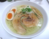 「味玉塩らぁ麺（大盛）」@麺や金時の写真