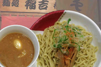 「焦がしニンニク油のみそつけ麺」@麺処 福吉 極の写真