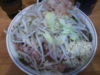 「小ラーメン　ニンニクアブラ」@豚星。の写真