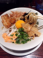 「〖期間限定〗まぜそば880円」@つけめん・らあめん 宗庵 北千住店の写真