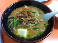 「ホルモンみそラーメン」@みちのくラーメンの写真