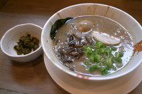 「ラーメン　650円　高菜　10円」@らーめん 由宇松本の写真