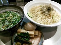 「【GW限定】昆布水の和風つけ麺800円＋味玉（クーポン券）」@中華蕎麦 瑞山（ZUIZAN）の写真