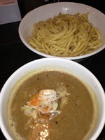 「つけめん 大盛り800円（極太縮れ麺）」@麺屋 和利道 waritoの写真