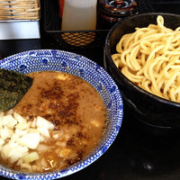 「つけ麺大盛¥850+刻み玉葱¥100」@狼煙 〜NOROSHI〜の写真