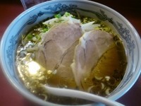 「らあめん（こがしねぎ入り）　７００円」@麺やとうしの写真