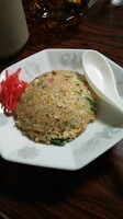 「半チャーハン」@あさひやの写真