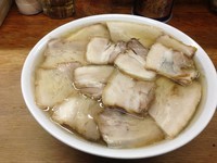 「肉そば（大盛り）」@坂内食堂 喜多方本店の写真