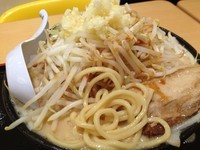 「どてちんラーメン 680円」@麺屋青山 イオンモール船橋店の写真