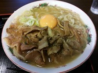 「信州肉玉らーめん」@麺屋 龍王の写真