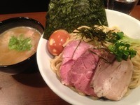 「特製濃厚鶏つけ麺＋大盛 950円＋100円」@自家製麺 麺処 東行の写真