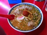 「赤湯からみそラーメン」@龍上海 米沢店の写真