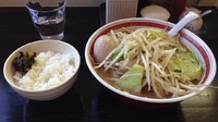 「味噌タンメン＋煮玉子＋半ライス(800円＋100円＋100円」@MARU-SHUNらーめんの写真