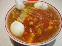 「蒙古タンメン+玉子×2+野菜=910円」@蒙古タンメン中本 秋津店の写真