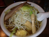 「松風パンチ・ニンニク（780円）」@秋葉らーめん 松風の写真