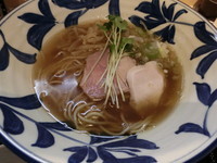 「軍鶏そば（700円）＋替え竹（150円）」@つけ麺 たけもとの写真