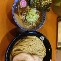 「特製つけ蕎麦、大盛」@中華蕎麦 とみ田の写真