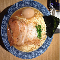 「特製あっさり煮干そば 大盛」@煮干中華ソバ 宮庵の写真