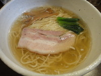 「塩らーめん・細麺」@らーめん 美学屋の写真