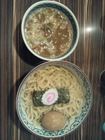 「味玉つけそば(白)(あつもり)」@中華そば 螢の写真