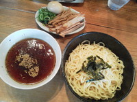 「つけ麺（大盛り：無料）＋味玉：サービス券」@凌駕IDEAの写真